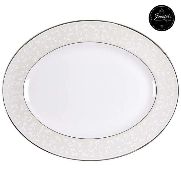 Lenox Opal Innocence 13" Oval Platter